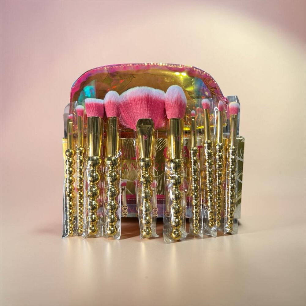 BH Cosmetics x Doja Cat Metamorphosis 10 Piece Brush Set with Bag New